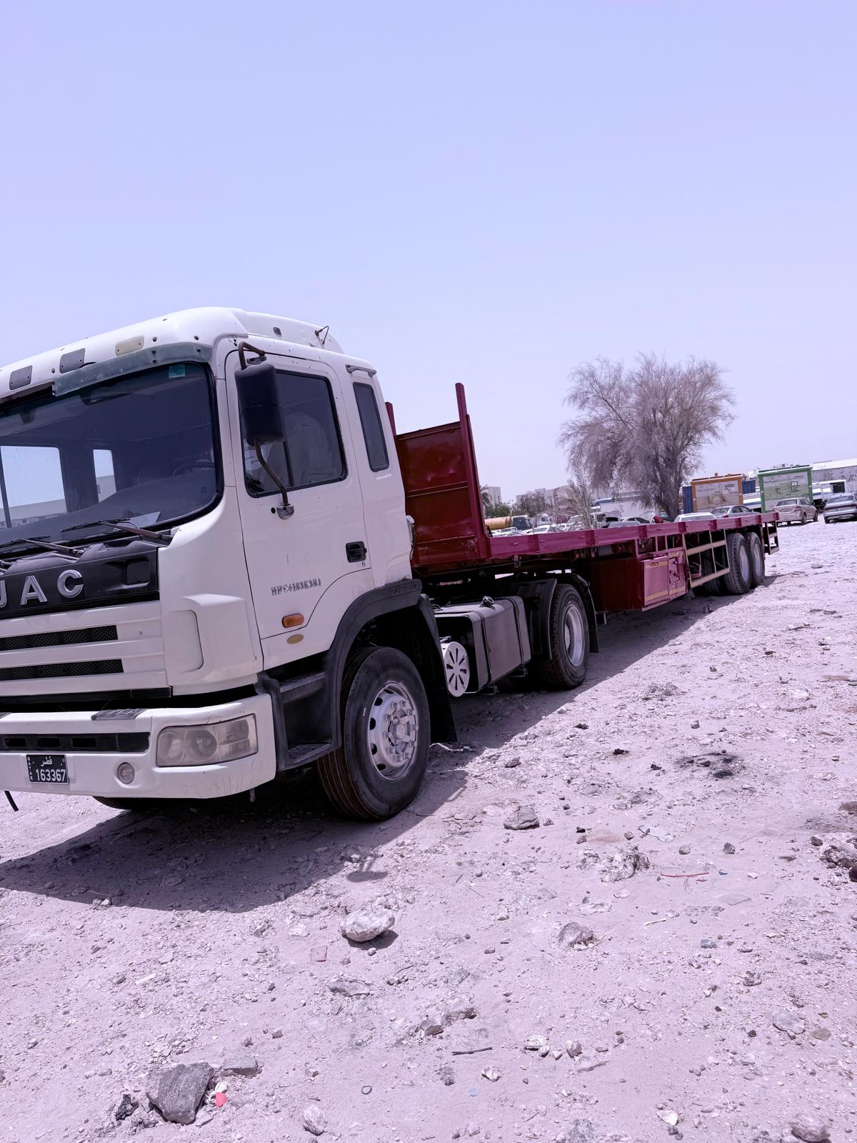 Flatbed trailer, 2008 model