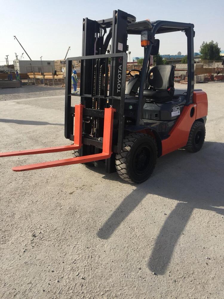 3 ton Toyota forklift, 2017 model
